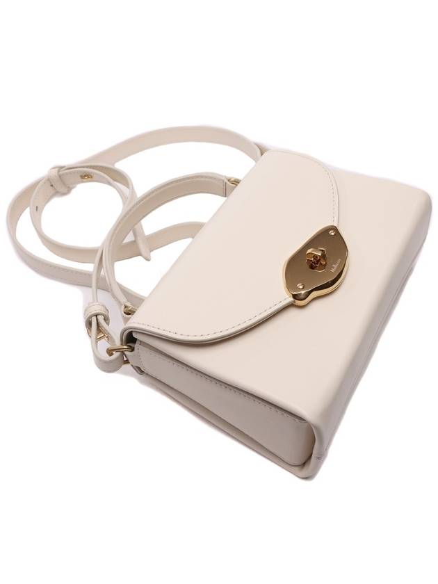 Lana Small Top Handle Cross Bag Eggshell - MULBERRY - BALAAN 6