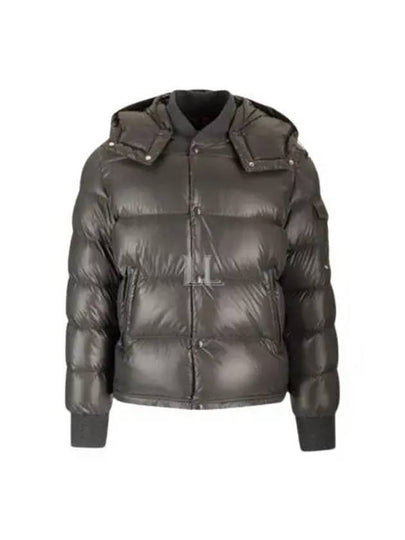 Men's Maljasset Short Down Padding Dark Grey - MONCLER - BALAAN 2