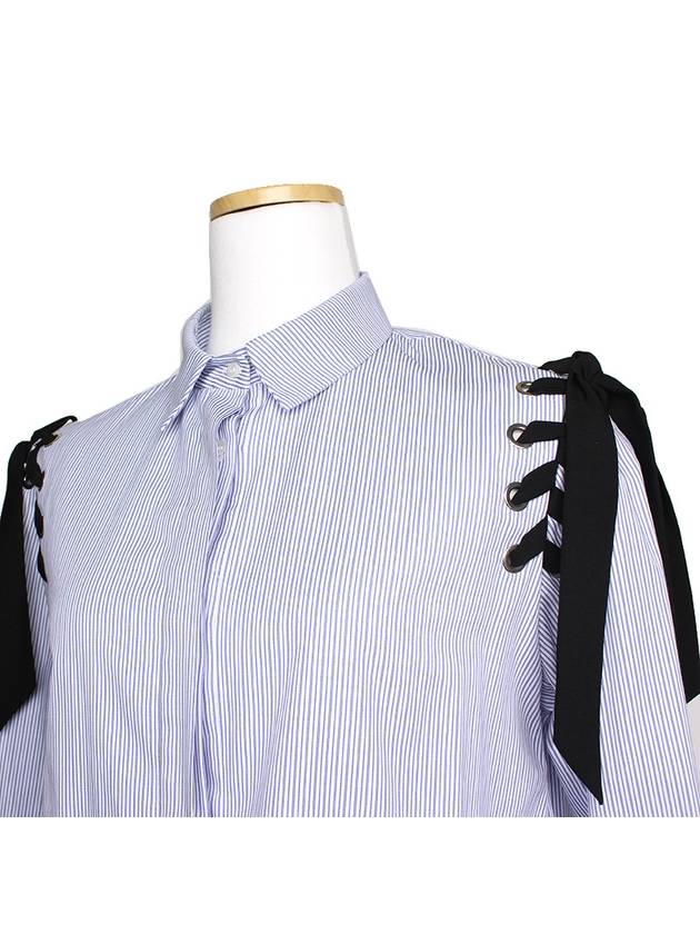 blue striped shirt 44 55 - SANDRO - BALAAN 4