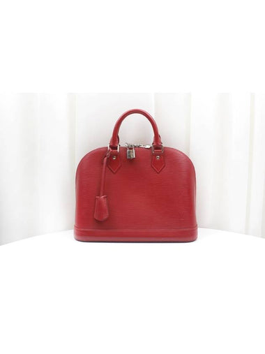 Epi Alma PM Tote Bag Red M4058E - LOUIS VUITTON - BALAAN 1