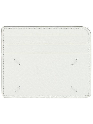 Stitch Card Wallet White - MAISON MARGIELA - BALAAN 1