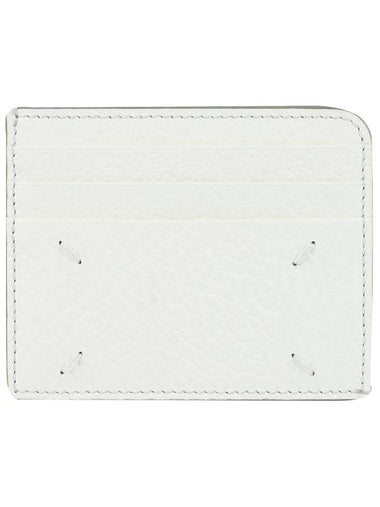 Stitch Card Wallet White - MAISON MARGIELA - BALAAN 1