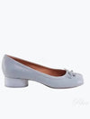 Tabi Leather Ballerina Pumps Light Blue - MAISON MARGIELA - BALAAN 2