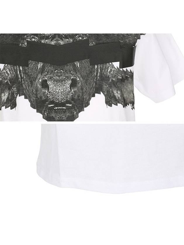 1034 0100 POKIGRON white tshirt - MARCELO BURLON - BALAAN 5