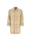 Women s Check Pattern Trench Coat Beige 8068660 - BURBERRY - BALAAN 2