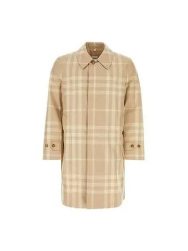 Trench Coat Women s Check Pattern Beige - BURBERRY - BALAAN 1