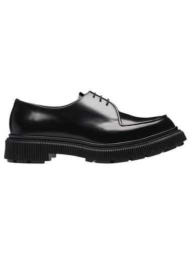 Type 124 Polished Leather Derby Black - ADIEU - BALAAN 1