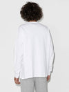 Fox Head Patch Regular Long Sleeve T-Shirt White - MAISON KITSUNE - BALAAN 5