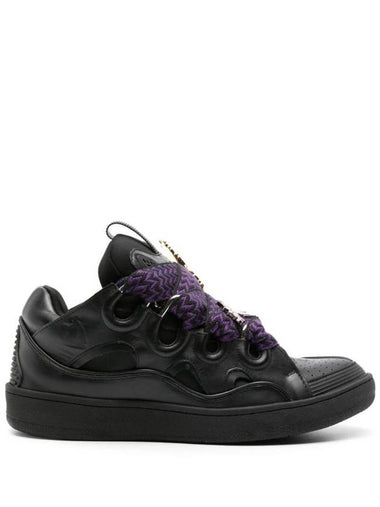 Curve Leather Sneakers FMSKRK11PINSP24 - LANVIN - BALAAN 1