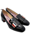 Three Stripes Strap Loafers Black - THOM BROWNE - BALAAN 3