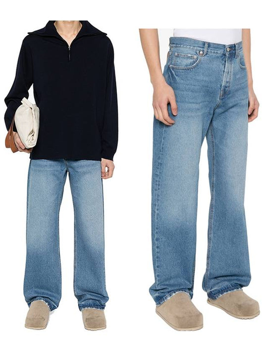 Le De Nimes Droit Jeans Blue - JACQUEMUS - BALAAN 2