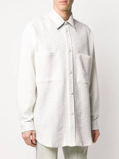 Face Connection Oversized Tweed Shirt jacket - FAITH CONNEXION - BALAAN 2