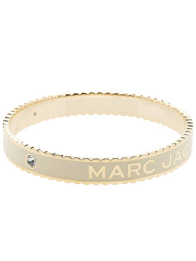 The Medallion Large Bangle Bracelet Gold - MARC JACOBS - BALAAN 3