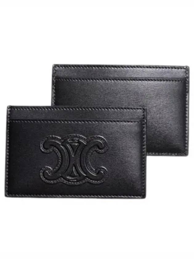 Coeur Triomphe Card Wallet Black - CELINE - BALAAN 2