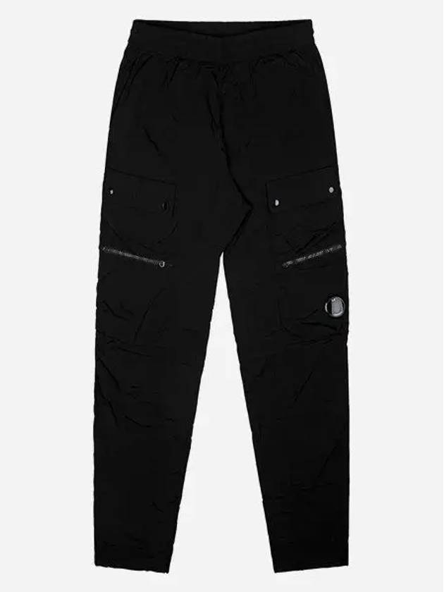 Chrome-R Regular Utility Straight Pants Black - CP COMPANY - BALAAN 2