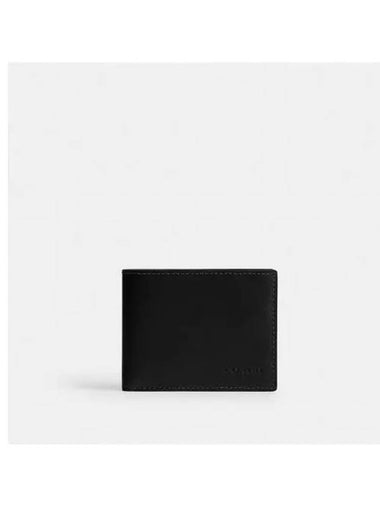 Slim Billfold Wallet CZ261 BLK - COACH - BALAAN 1