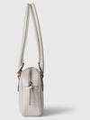 GG Marmont Leather Small Top Handle Shoulder Bag Light Grey - GUCCI - BALAAN 5