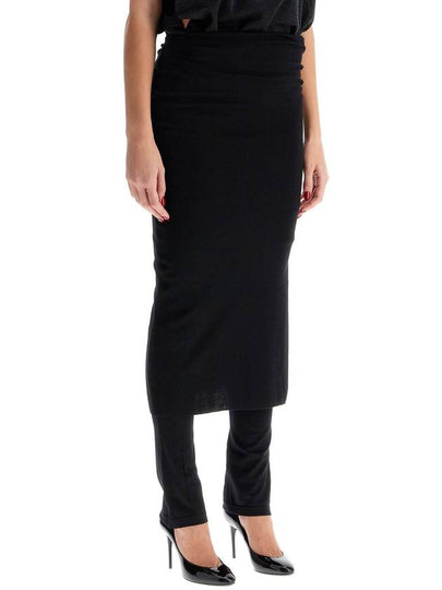 draped pant skirt - ALAIA - BALAAN 2