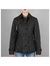 Diamond Quilted Thermoregulated Jacket Black - BURBERRY - BALAAN 2