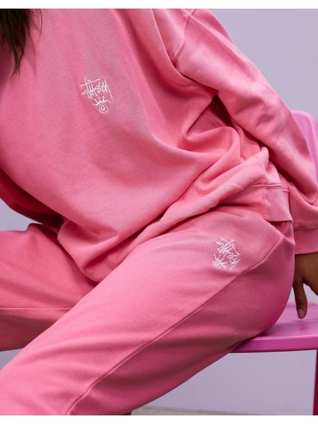 Dalton Track Pants Pink - STUSSY - BALAAN.