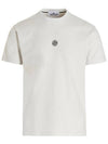 Solar Eclipse Print Short Sleeve T-Shirt Ice - STONE ISLAND - BALAAN 4