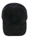 99662 Panel Organic Cotton Corduroy Ball Cap Baby - STONE ISLAND - BALAAN 2