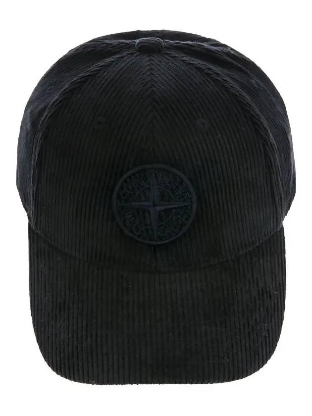 99662 Panel Organic Cotton Corduroy Ball Cap Baby - STONE ISLAND - BALAAN 3