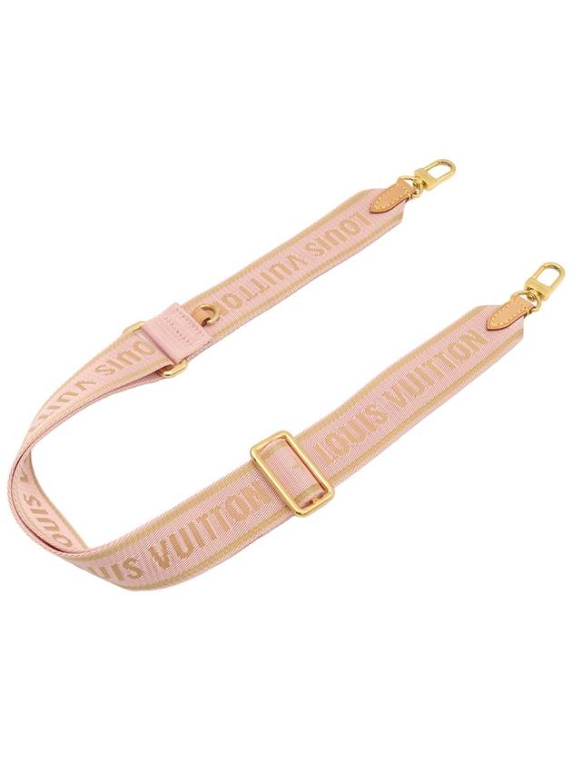 Pink jacquard bandouli re strap - LOUIS VUITTON - BALAAN 4