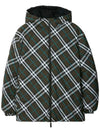 Check Reversible Nylon Padding Snug - BURBERRY - BALAAN 1