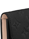 Emilie Empreinte Long Wallet Black - LOUIS VUITTON - BALAAN 7