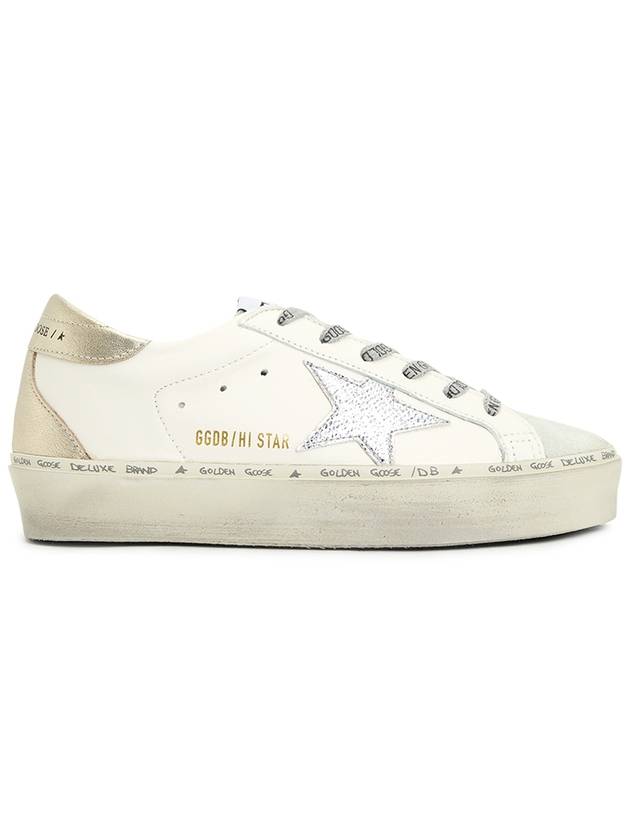 Women's High Star Gold Tab Low Top Sneakers White - GOLDEN GOOSE - BALAAN 6