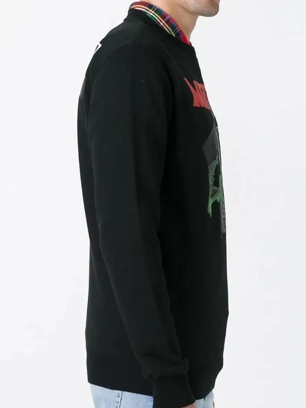 Mirror Skull Sweatshirt Black - OFF WHITE - BALAAN 4