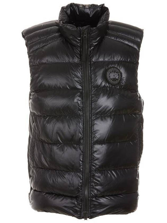 Men's Crofton Down Padding Vest Black - CANADA GOOSE - BALAAN 1