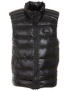 Men's Crofton Down Padded Vest Black - CANADA GOOSE - BALAAN 1