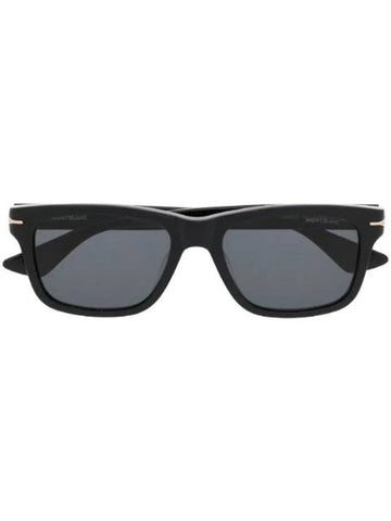 Square Frame Tinted Sunglasses MB0263S - MONTBLANC - BALAAN 1