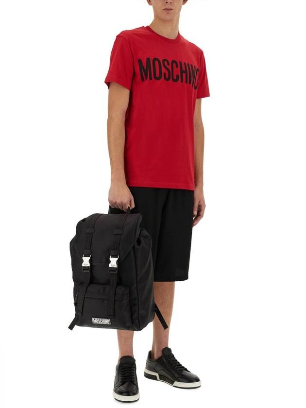 short pants 03380234 8555 BLACK - MOSCHINO - BALAAN 3