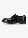 Lace-Up Transparent Sole Leather Oxford Black - ALEXANDER MCQUEEN - BALAAN 2