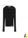 Long Sleeve T Shirt 3741MDM227 247783 99 Black - MSGM - BALAAN 2