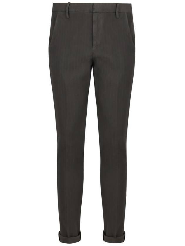 Dondup Gaubert Cotton Chino Trousers - DONDUP - BALAAN 1