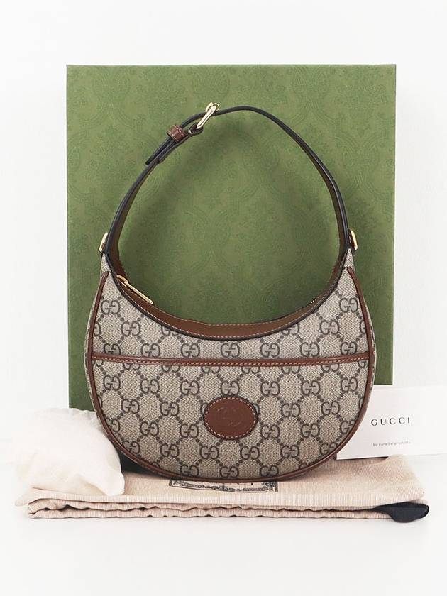 GG half moon mini hobo bag 726843 92TCG 8563 - GUCCI - BALAAN 1