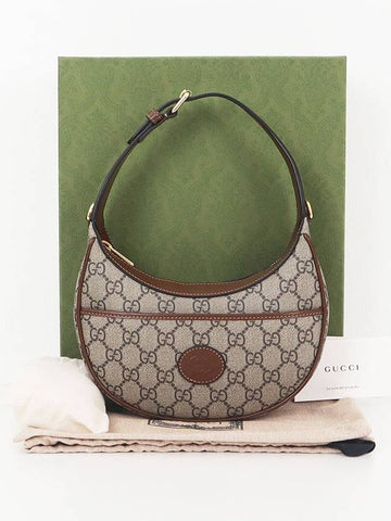 GG half moon mini hobo bag 726843 92TCG 8563 - GUCCI - BALAAN 1