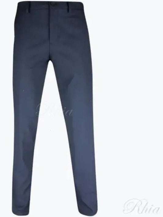 Waterproof Twill Slacks Dark Blue - HUGO BOSS - BALAAN 2