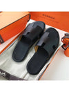 Izmir Sandal Calfskin & Noir - HERMES - BALAAN 5