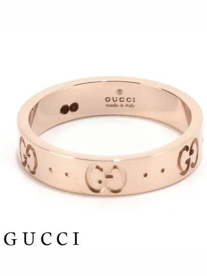 Icon Thin Band 18k RIng Rose Gold - GUCCI - BALAAN 2