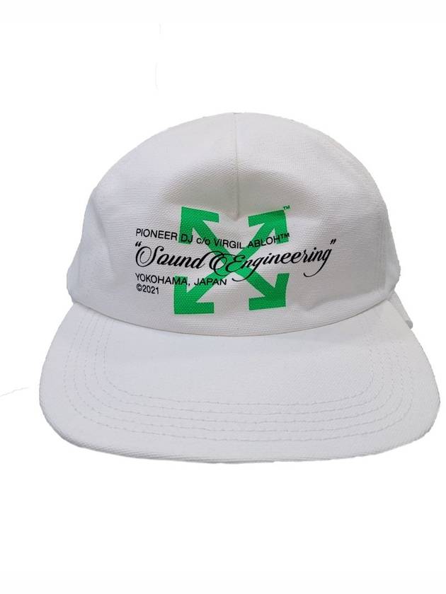 arrow base ball cap white - OFF WHITE - BALAAN.