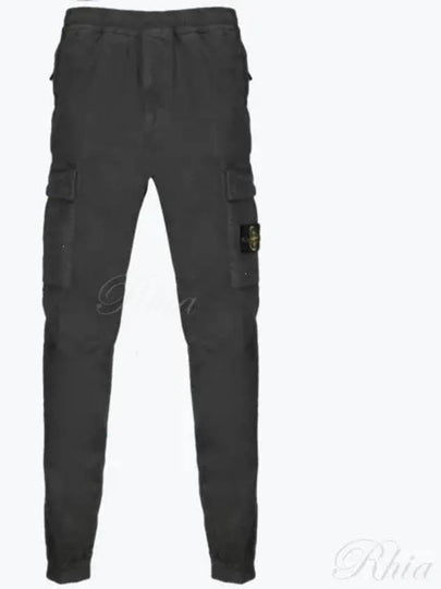 Compass Badge Cargo Straight Pants Beige - STONE ISLAND - BALAAN 2