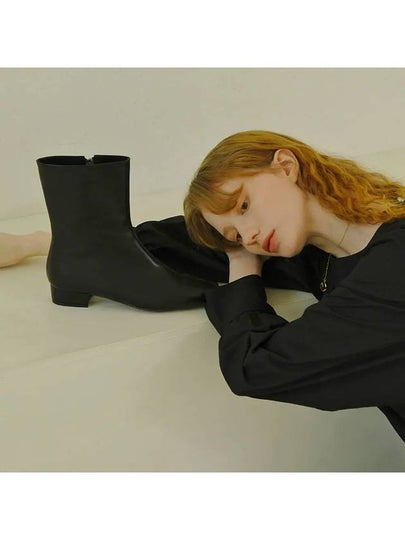 Lupine 3cm Middle Boots Midnight Black - FLORIDA STUDIO - BALAAN 2