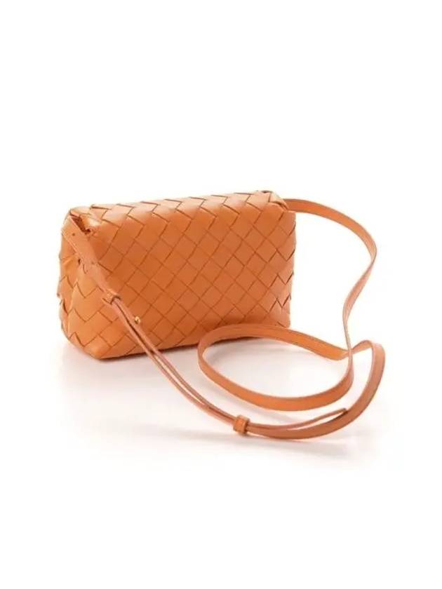 Mini Intrecciato Cross Bag Orange - BOTTEGA VENETA - BALAAN 3