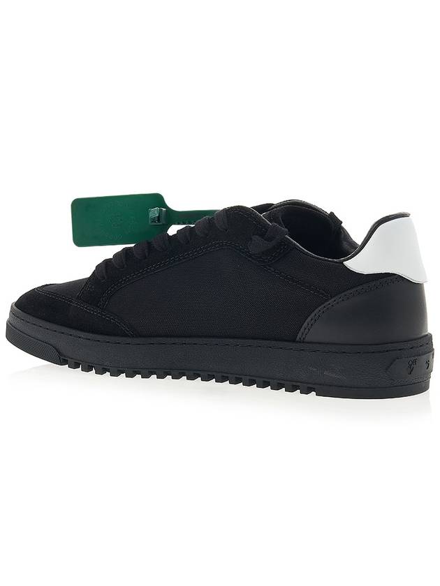 5.0 Suede Low Top Sneakers Black - OFF WHITE - BALAAN 4