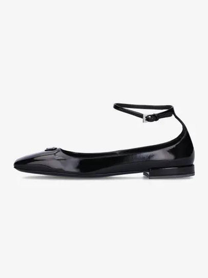 Patent Leather Ballerina Flats Black - PRADA - BALAAN 2